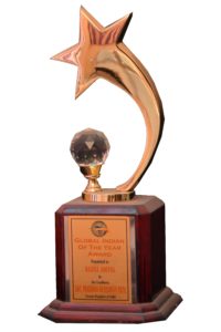 Global Indian of the Year Award-By Pratibha Patil President of India-2013-Ms.Nadira Ameena (Founder of Samia High School)